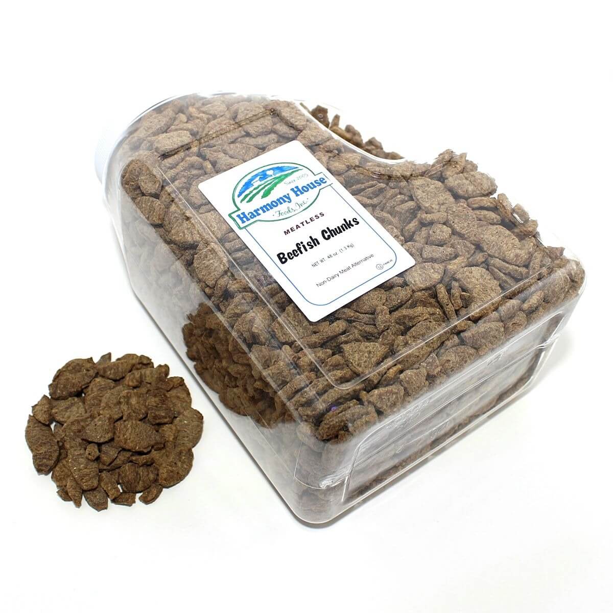 Harmony House Beef Style Chunks (Unflavored) (48 oz) - Image 4
