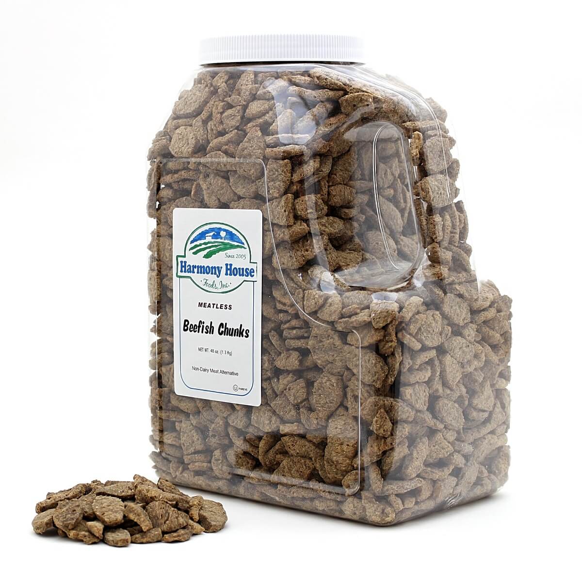 Harmony House Beef Style Chunks (Unflavored) (48 oz) - Image 5