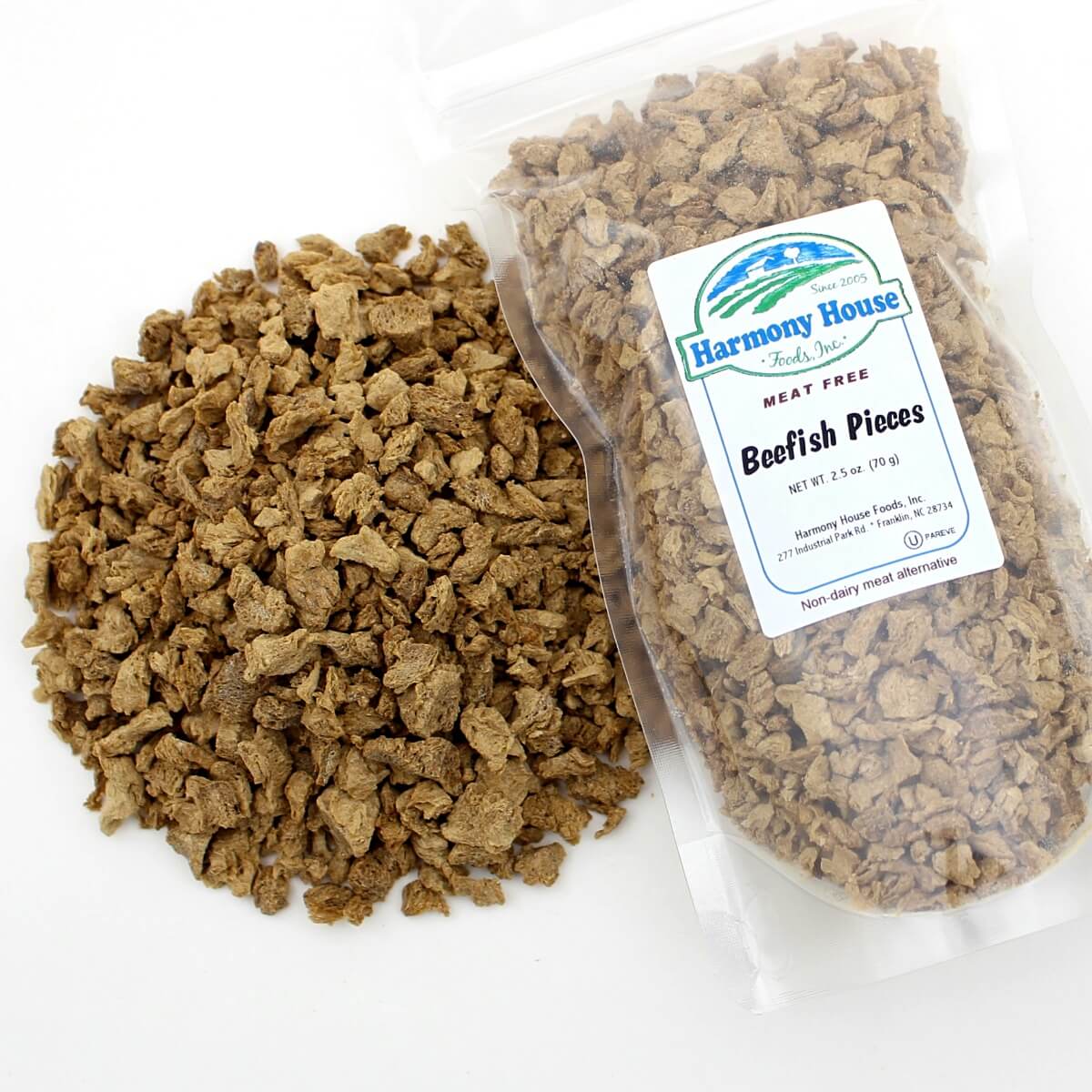 Harmony House Beef Style Pieces (Unflavored) (2.5 oz) - Image 3