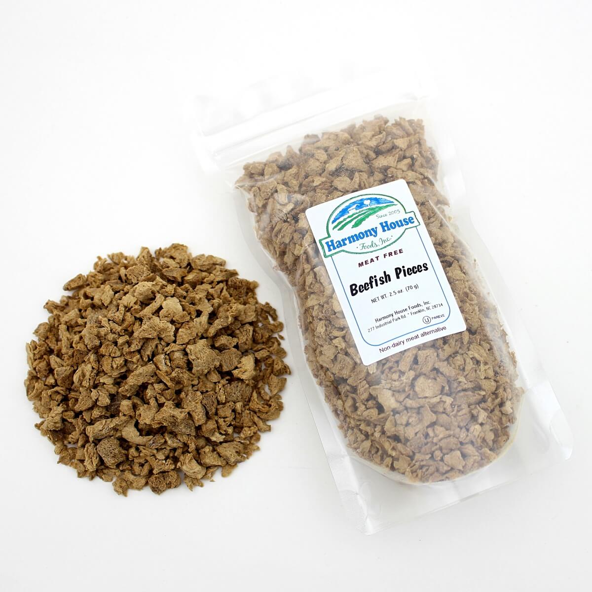 Harmony House Beef Style Pieces (Unflavored) (2.5 oz) - Image 4