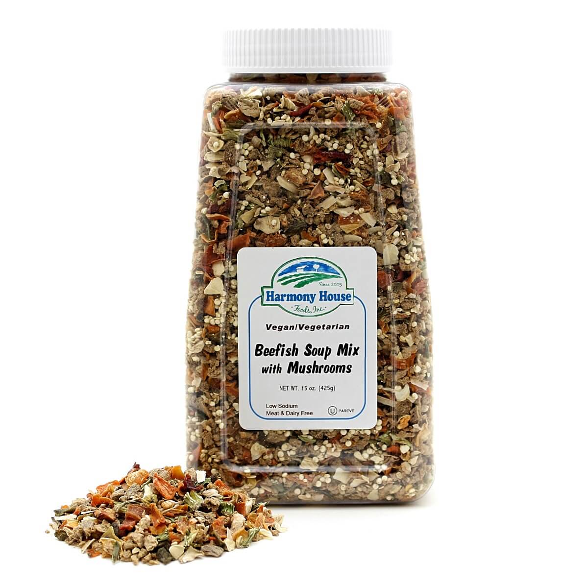 Harmony House Beefish Soup Mix with Mushrooms - Plain (12 oz) - Image 3