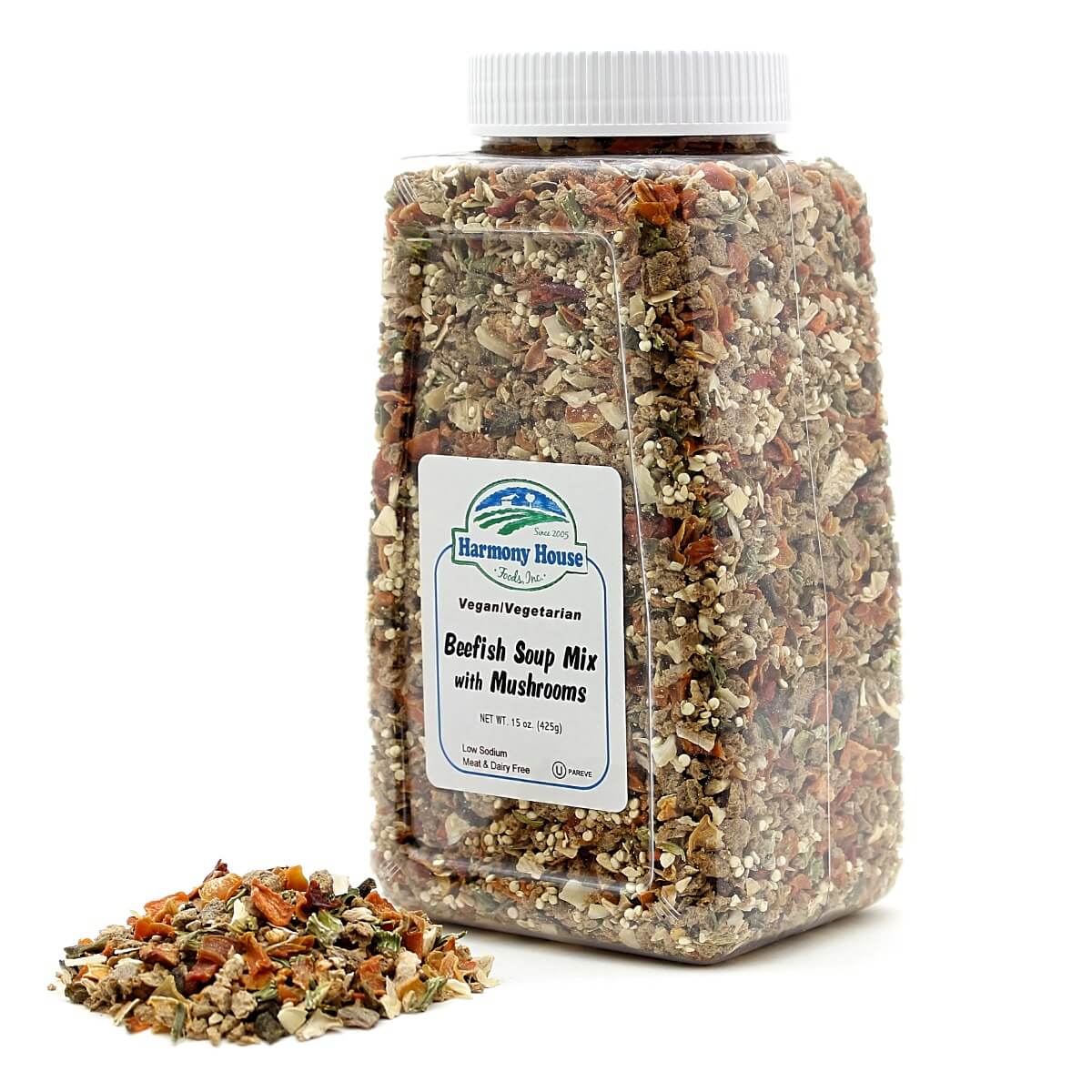 Harmony House Beefish Soup Mix with Mushrooms - Plain (12 oz) - Image 4