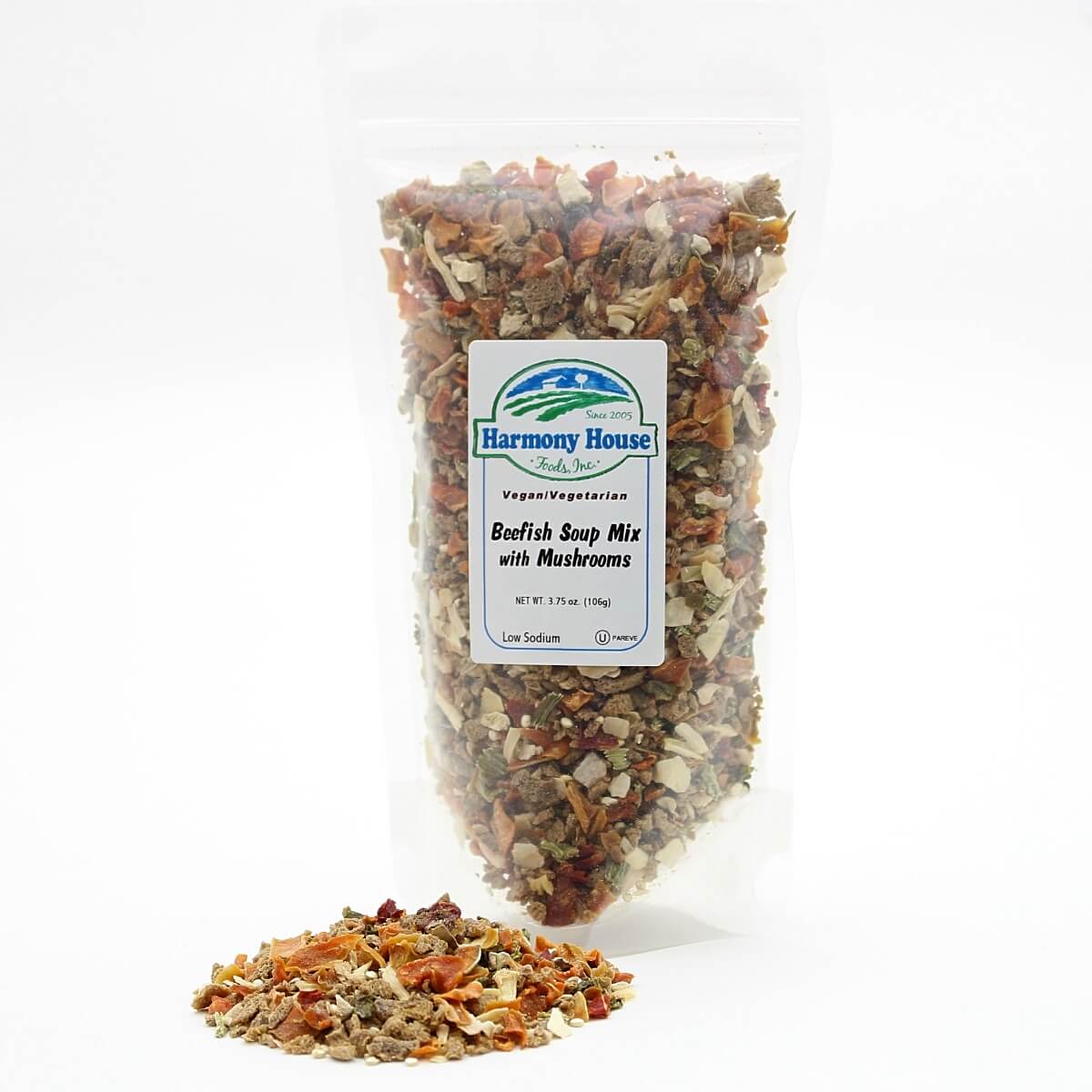 Harmony House Beefish Soup Mix with Mushrooms - Plain (3.75 oz) - Image 5