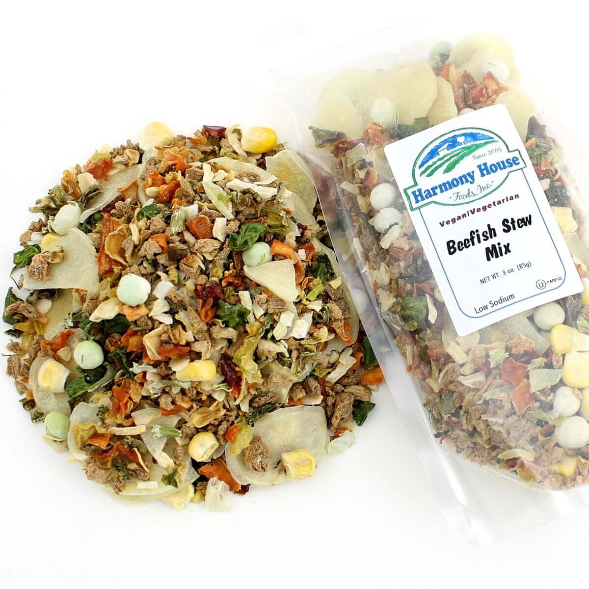 Harmony House Beefish Stew Mix - Plain (3 oz) - Image 3