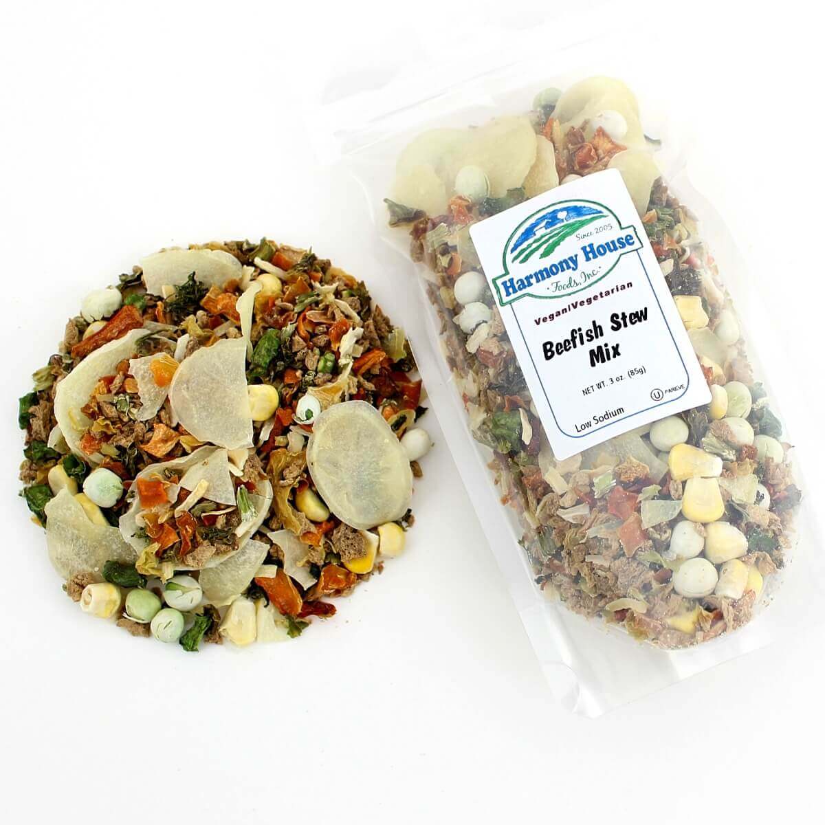 Harmony House Beefish Stew Mix - Plain (3 oz) - Image 4