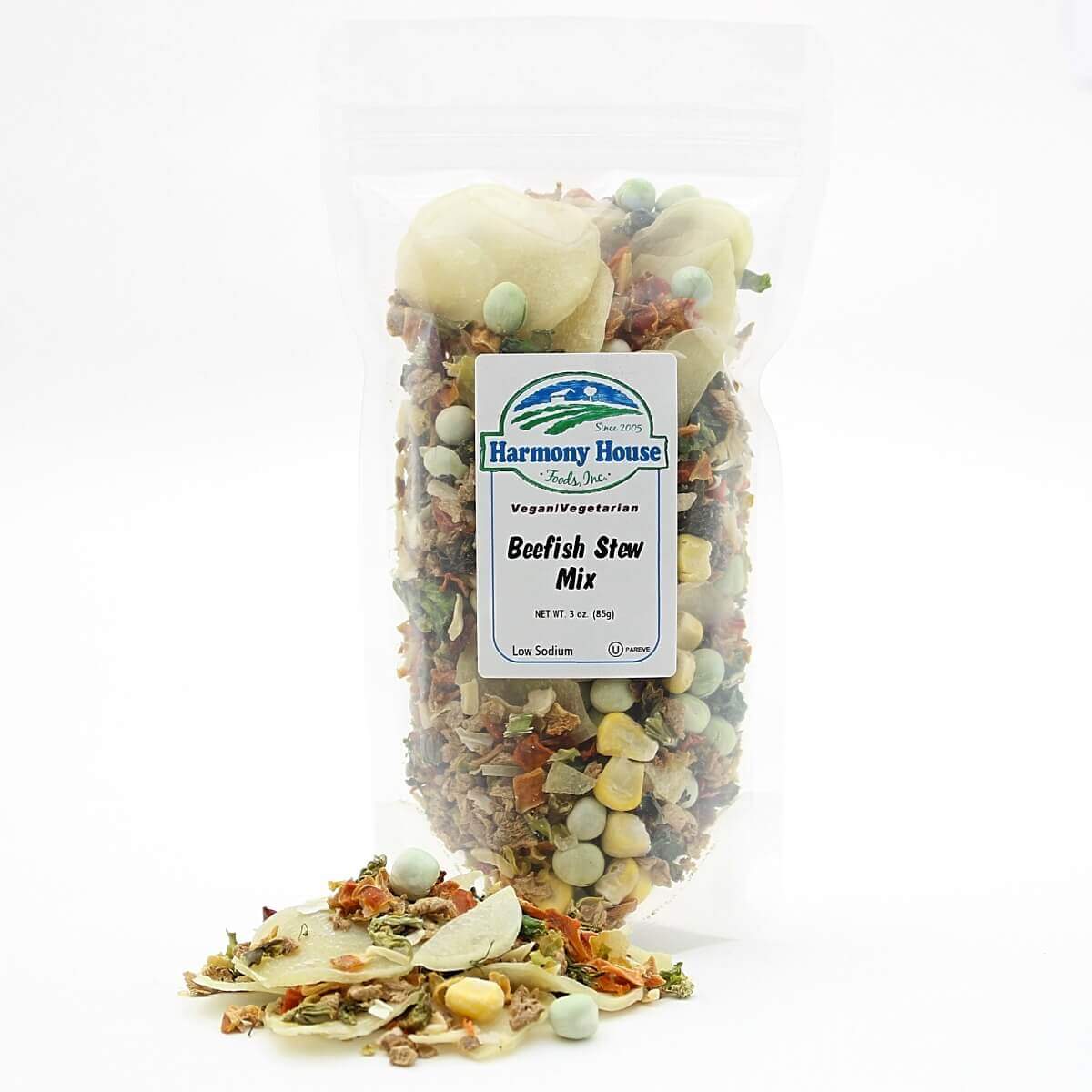 Harmony House Beefish Stew Mix - Plain (3 oz) - Image 5