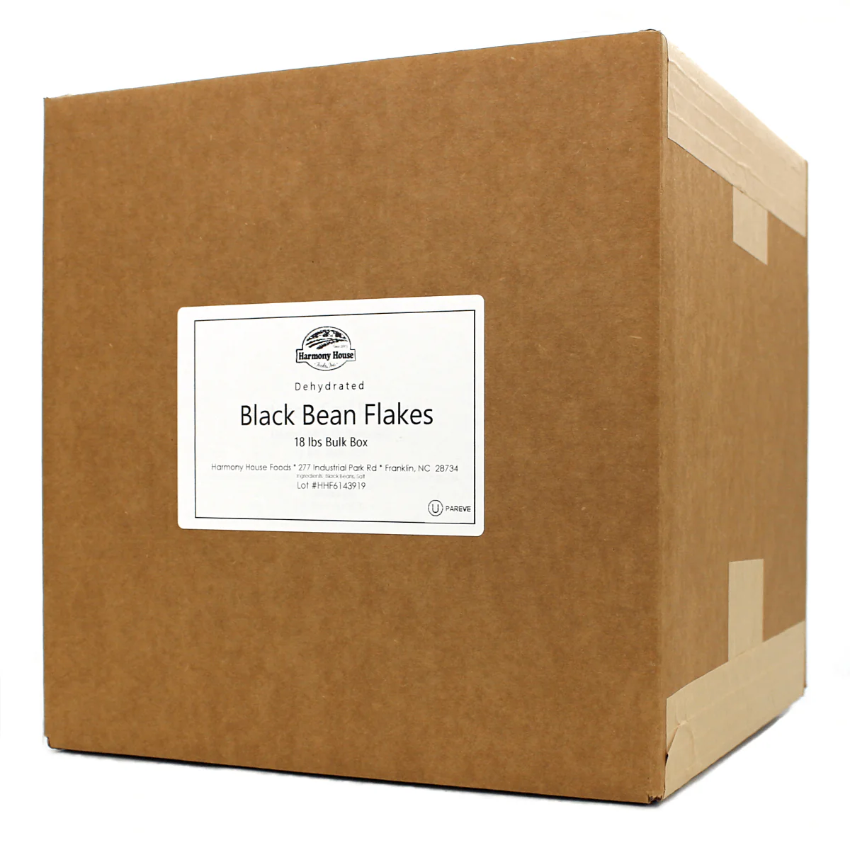 Harmony House Black Bean Flakes (18 lbs) - Image 2