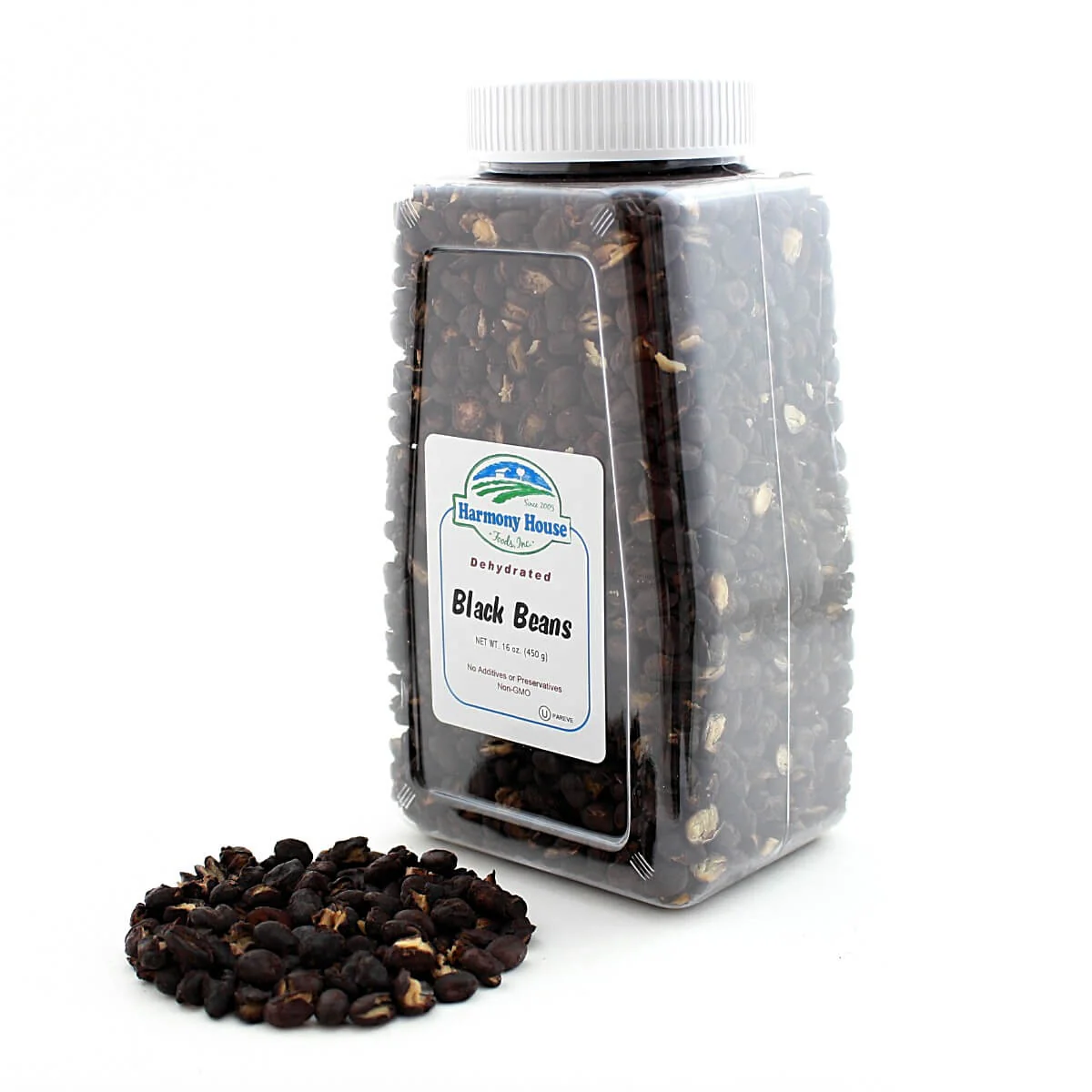 Harmony House Black Beans (16 oz) - Image 4