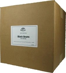 Harmony House Black Beans (25 lbs) - Image 2