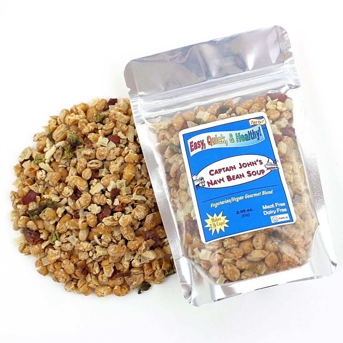 Harmony House Captain John's Navy Bean Soup (2.95 oz) - Image 3