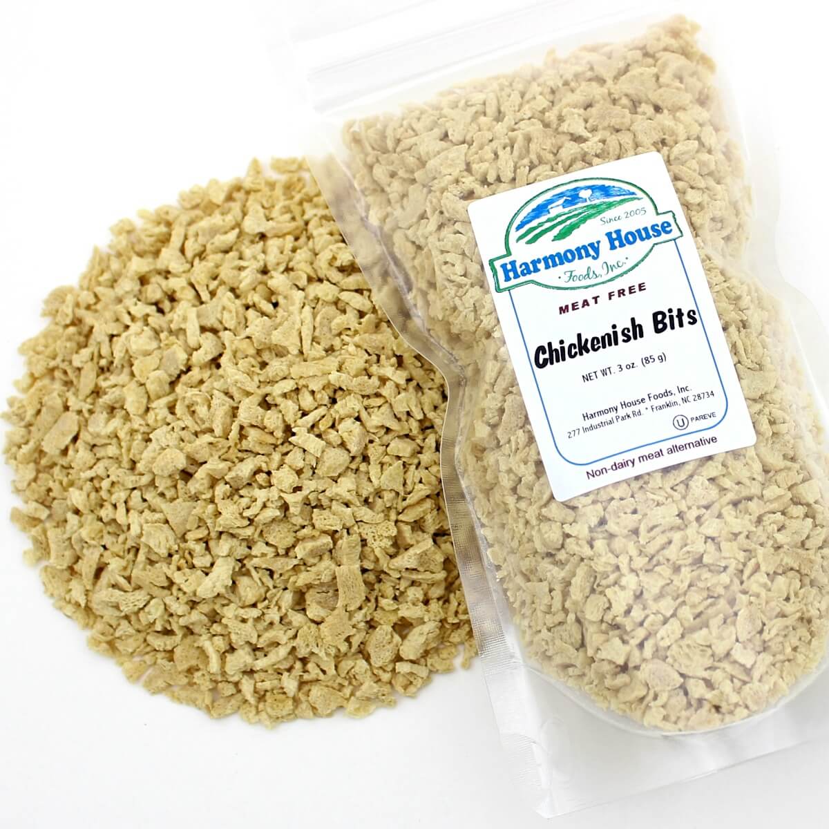 Harmony House Chicken Style Bits (Unflavored) (3 oz) - Image 3