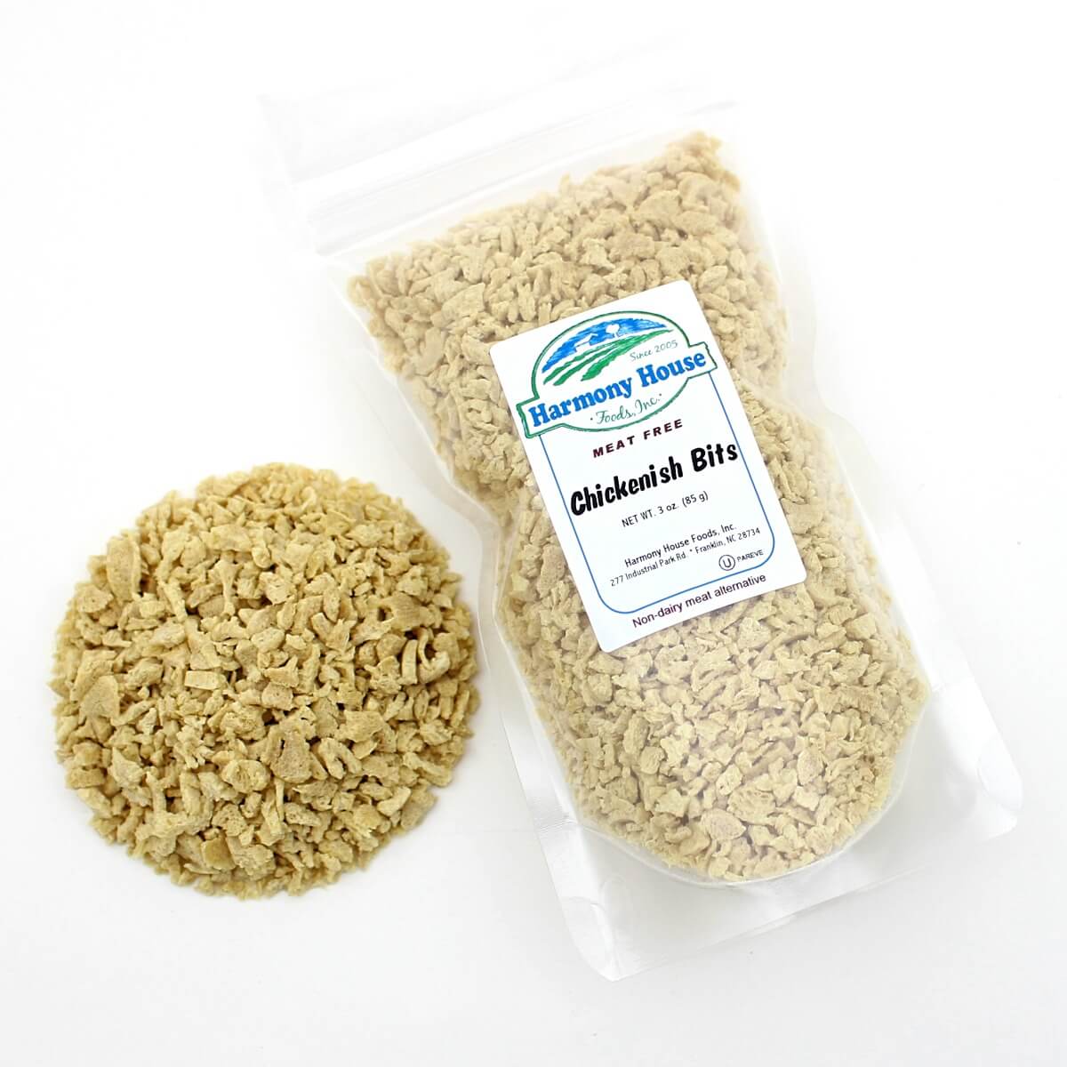 Harmony House Chicken Style Bits (Unflavored) (3 oz) - Image 4
