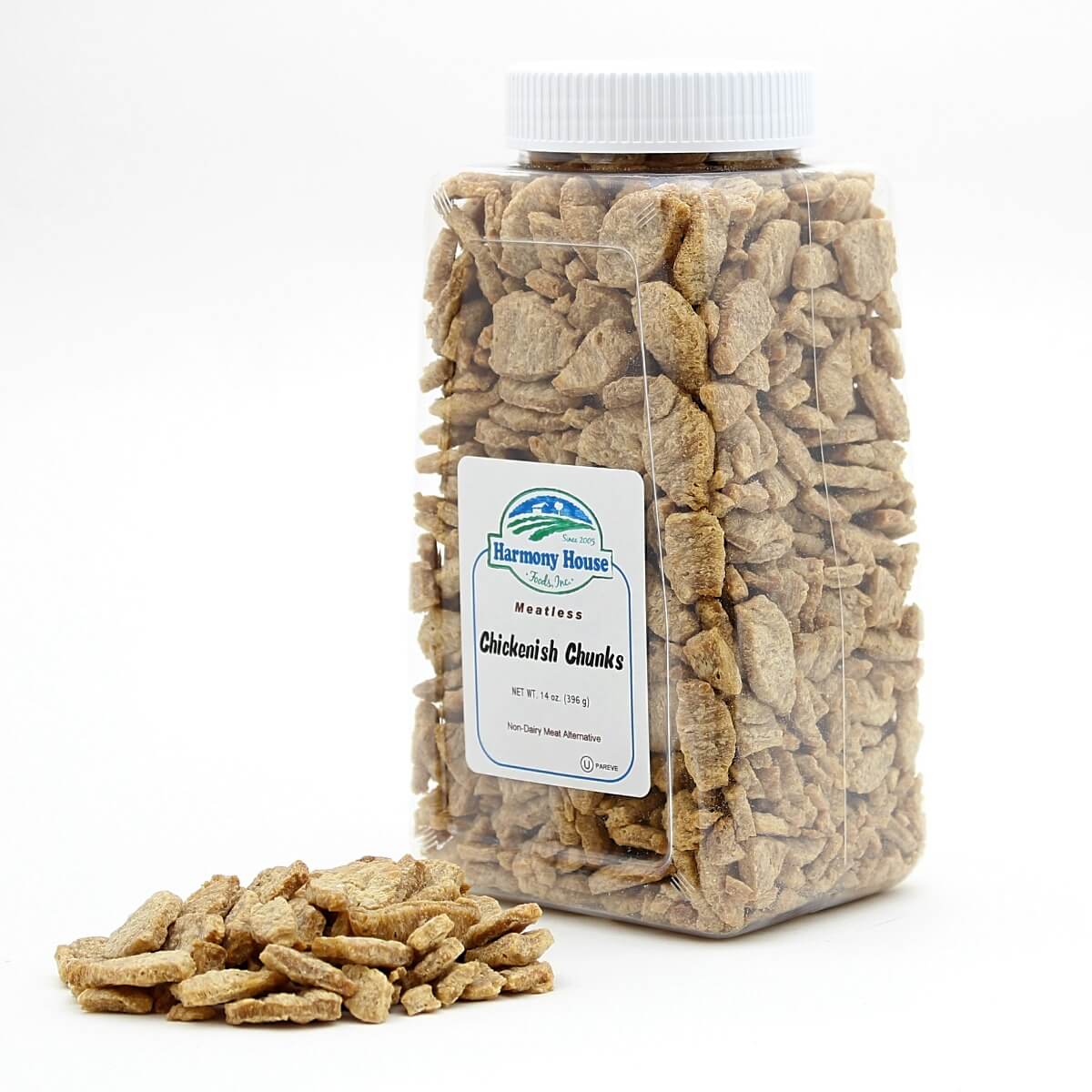 Harmony House Chicken Style Chunks (Unflavored) (10 oz) - Image 4