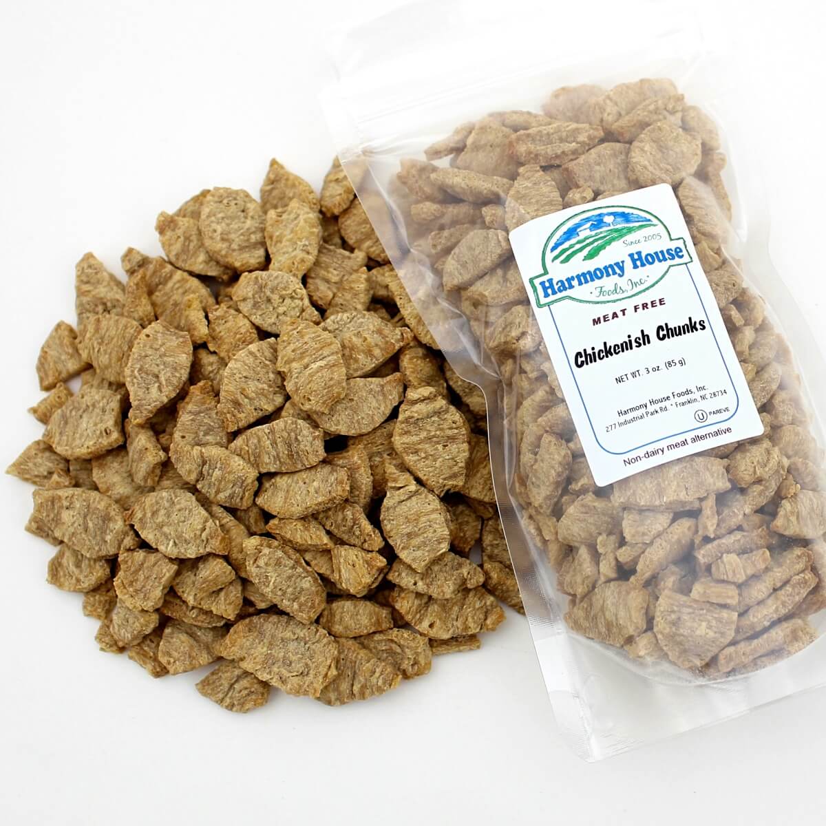 Harmony House Chicken Style Chunks (Unflavored) (3 oz) - Image 3