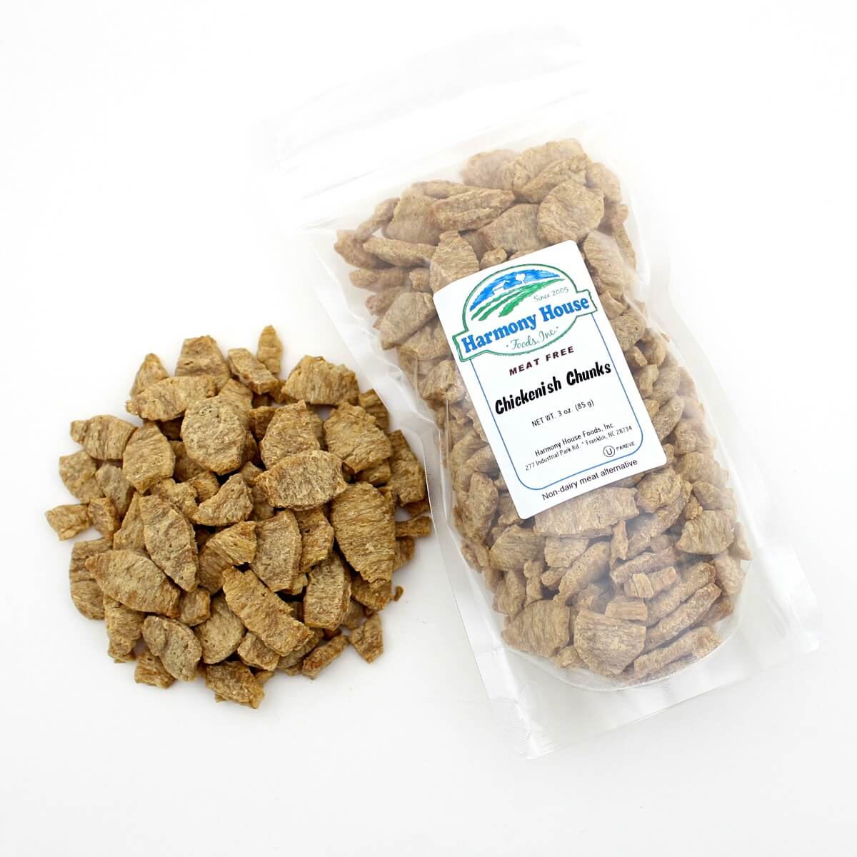 Harmony House Chicken Style Chunks (Unflavored) (3 oz) - Image 4