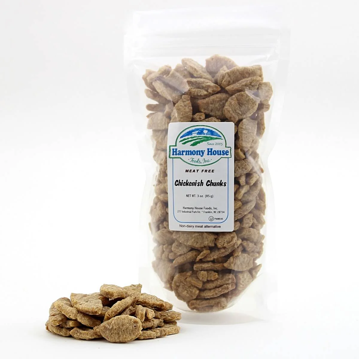 Harmony House Chicken Style Chunks (Unflavored) (3 oz) - Image 5