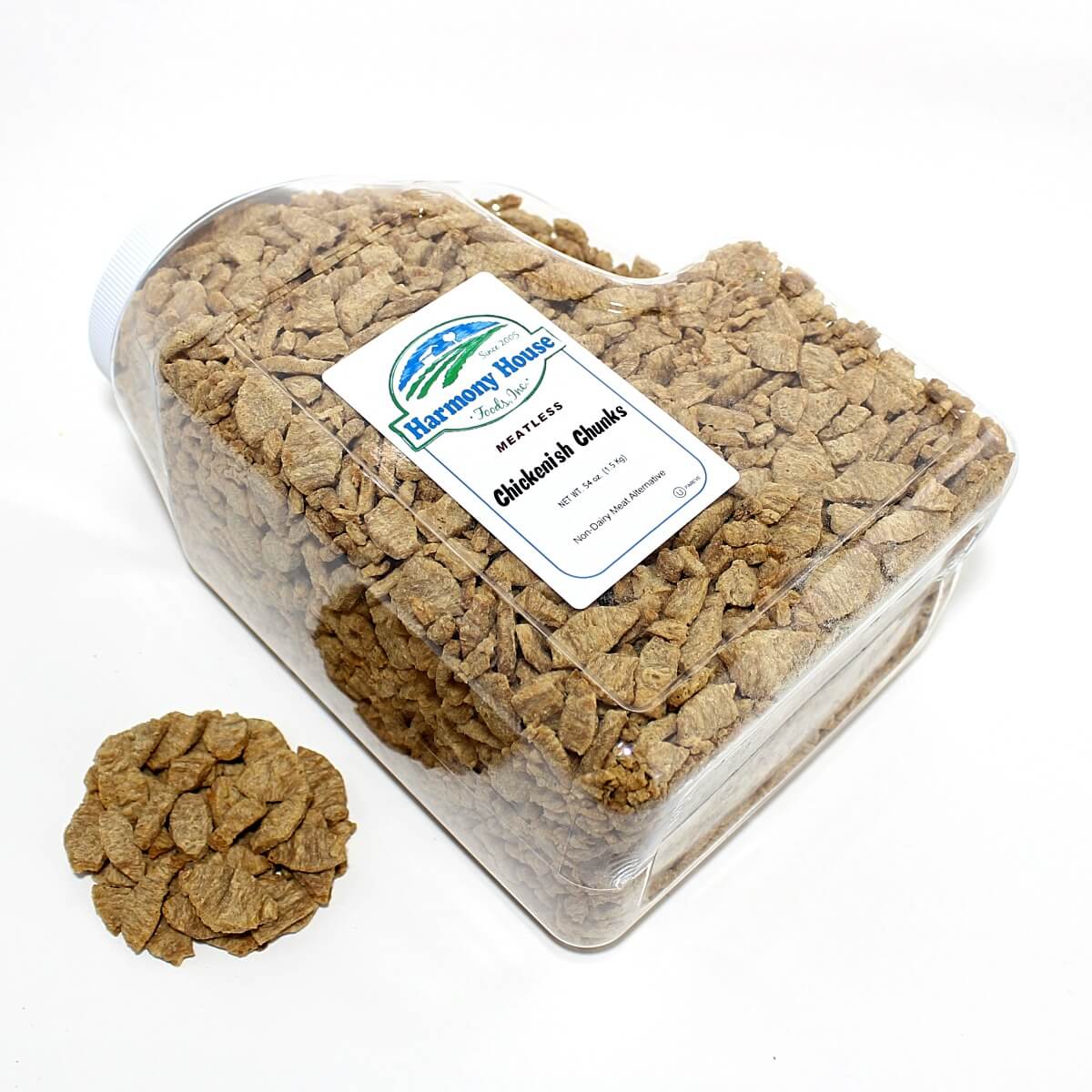 Harmony House Chicken Style Chunks (Unflavored) (46 oz) - Image 4