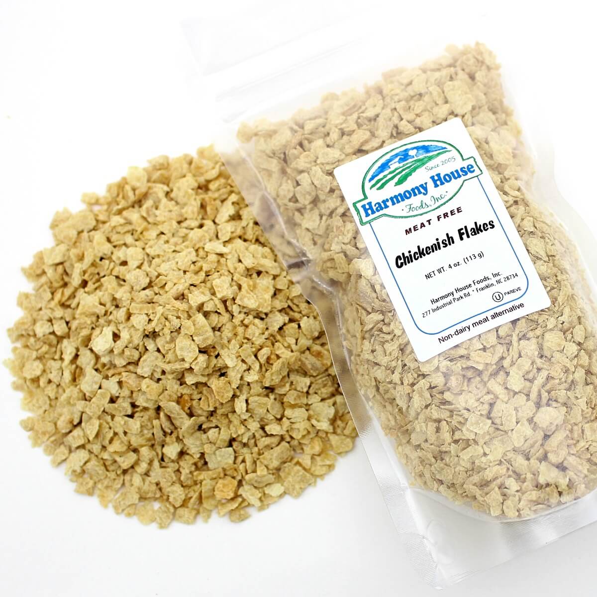 Harmony House Chicken Style Flakes (Unflavored) (4 oz) - Image 3