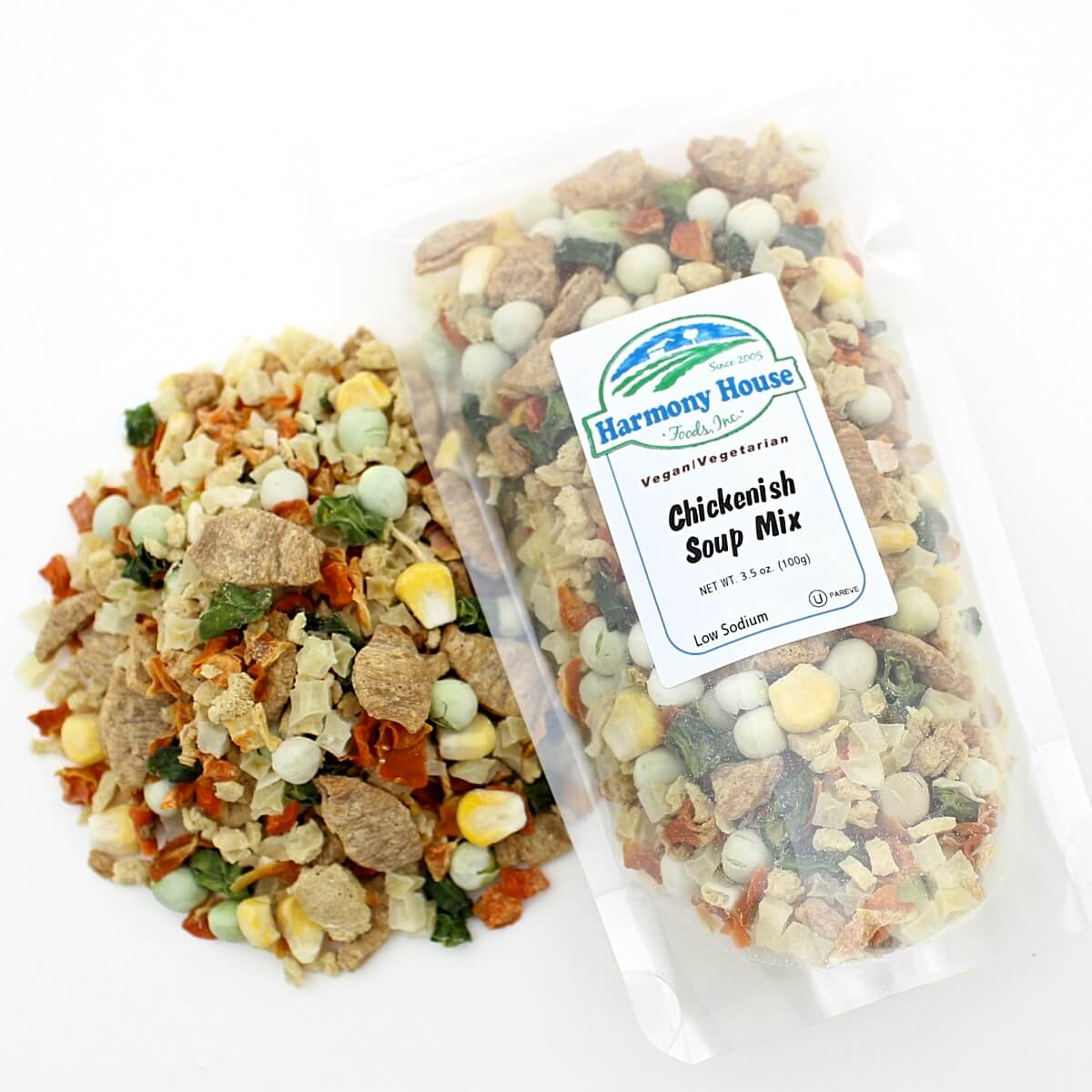 Harmony House Chickenish Soup Mix - Plain (3.5 oz) - Image 3