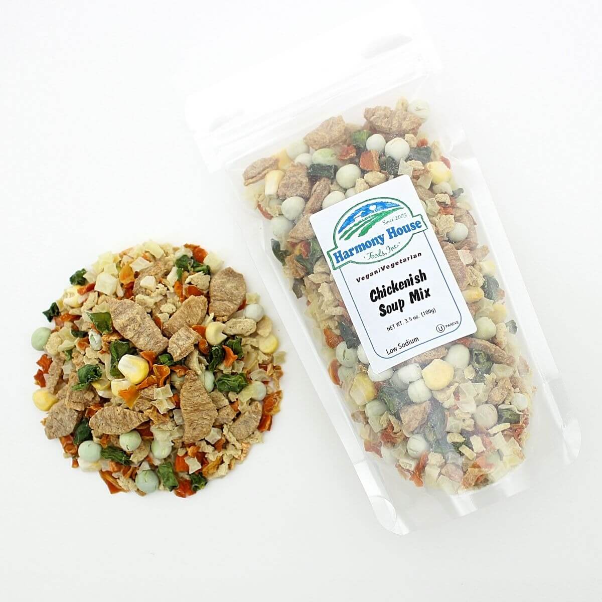 Harmony House Chickenish Soup Mix - Plain (3.5 oz) - Image 4