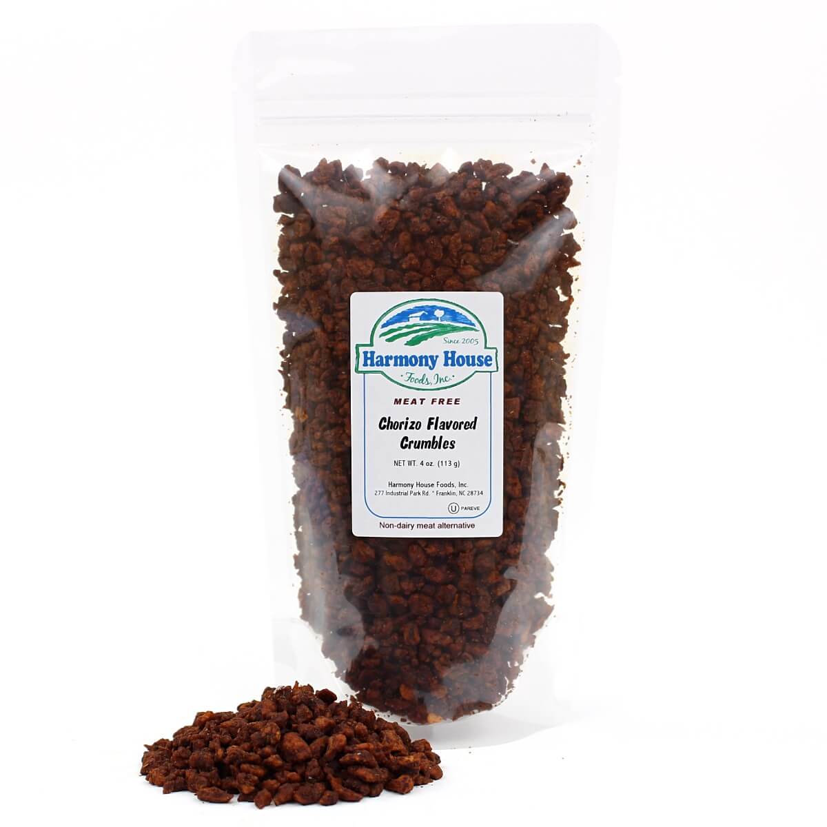 Harmony House Chorizo Flavored Crumbles (4 oz) - Image 4