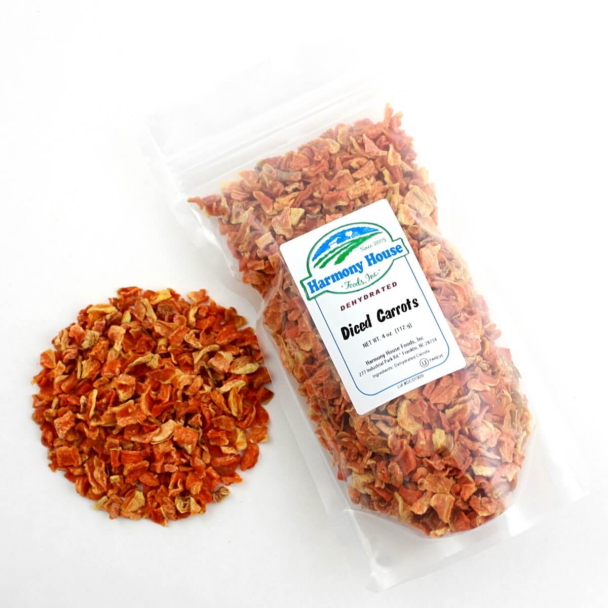 Harmony House Dried Carrots (4 oz.) - Image 3