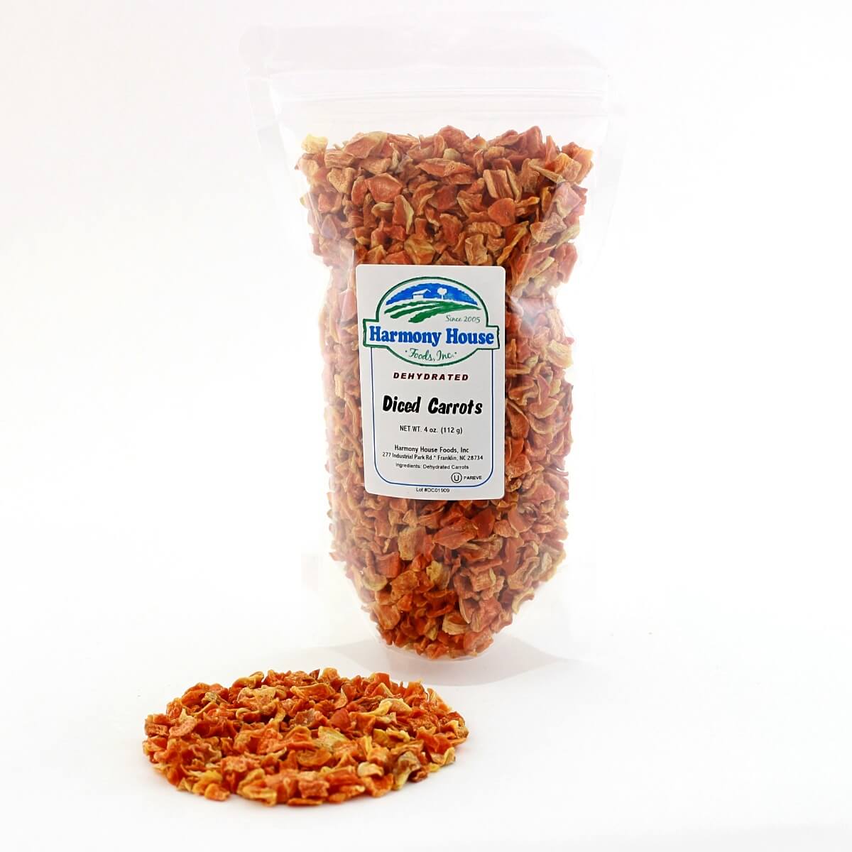 Harmony House Dried Carrots (4 oz.) - Image 4