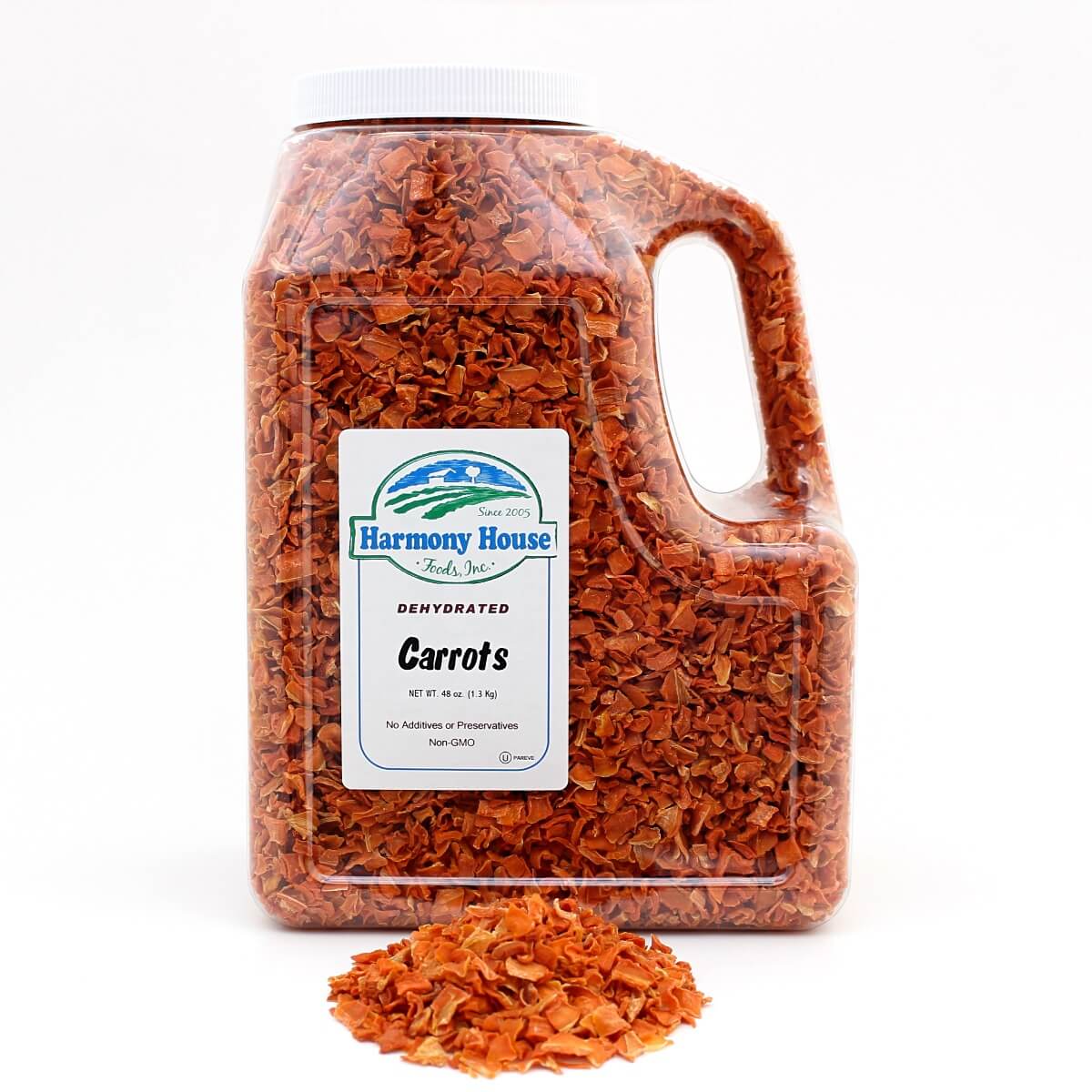 Harmony House Dried Carrots (58 oz.) - Image 3