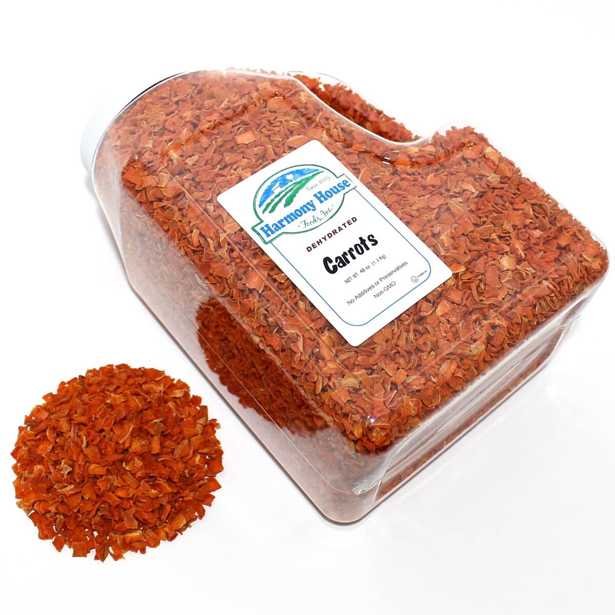 Harmony House Dried Carrots (58 oz.) - Image 4