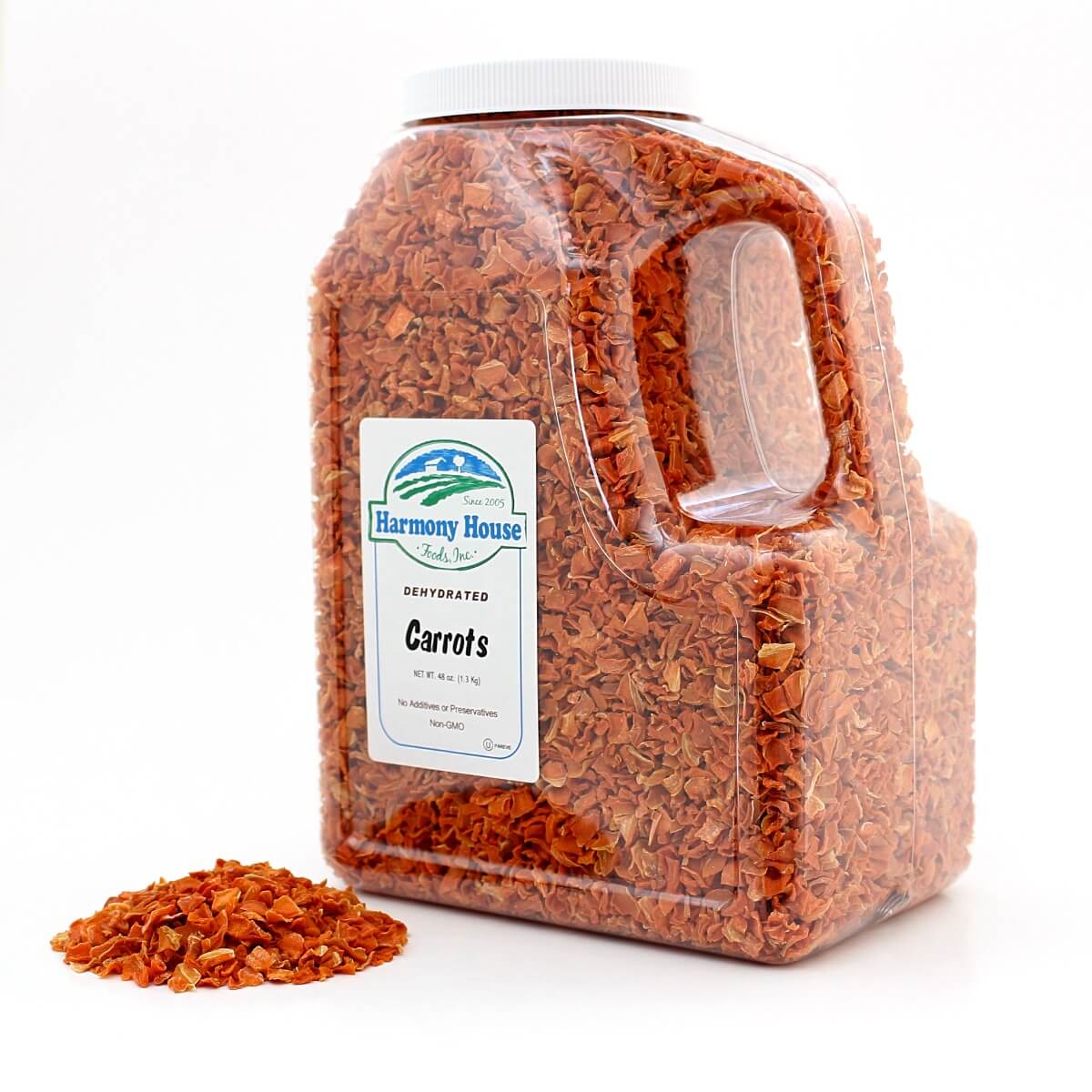 Harmony House Dried Carrots (58 oz.) - Image 5