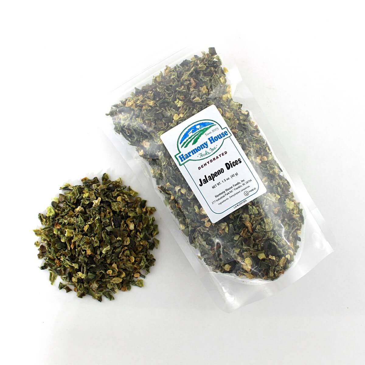 Harmony House Dried Jalapeno Dices (1.5 oz.) - Image 3