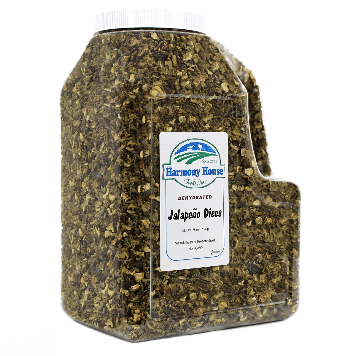 Harmony House Dried Jalapeno Dices (28 oz.) - Image 5