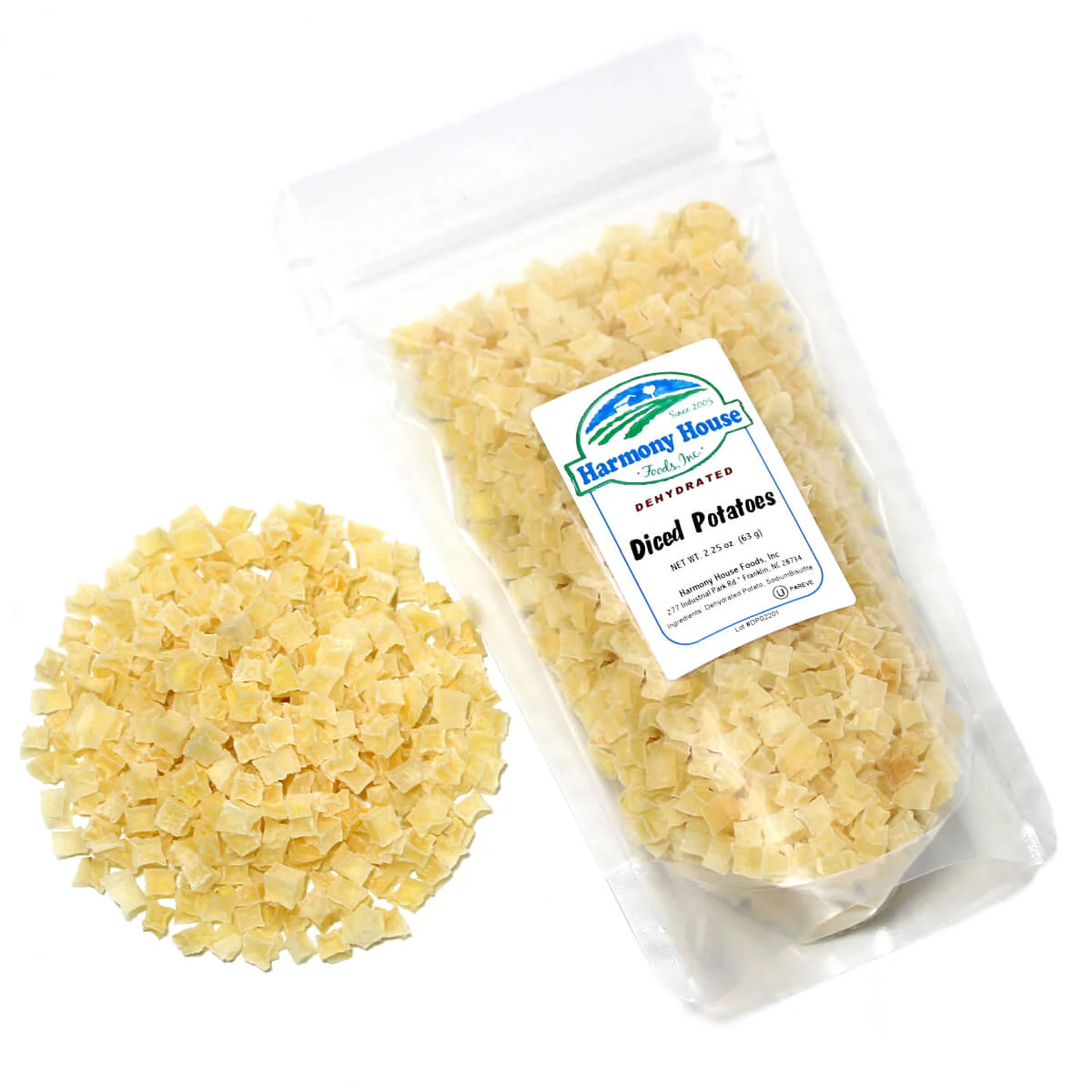 Harmony House Dried Potatoes, Diced (2.25 oz.) - Image 3