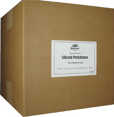 Harmony House Dried Potatoes, Sliced (10 lbs.) - Image 2