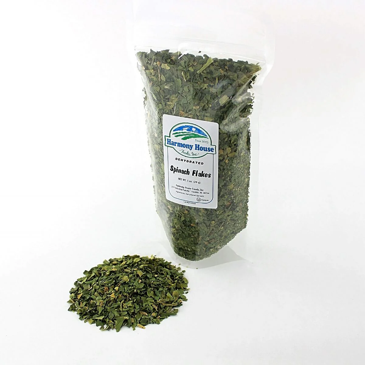 Harmony House Dried Spinach Flakes (1 oz.) - Image 3