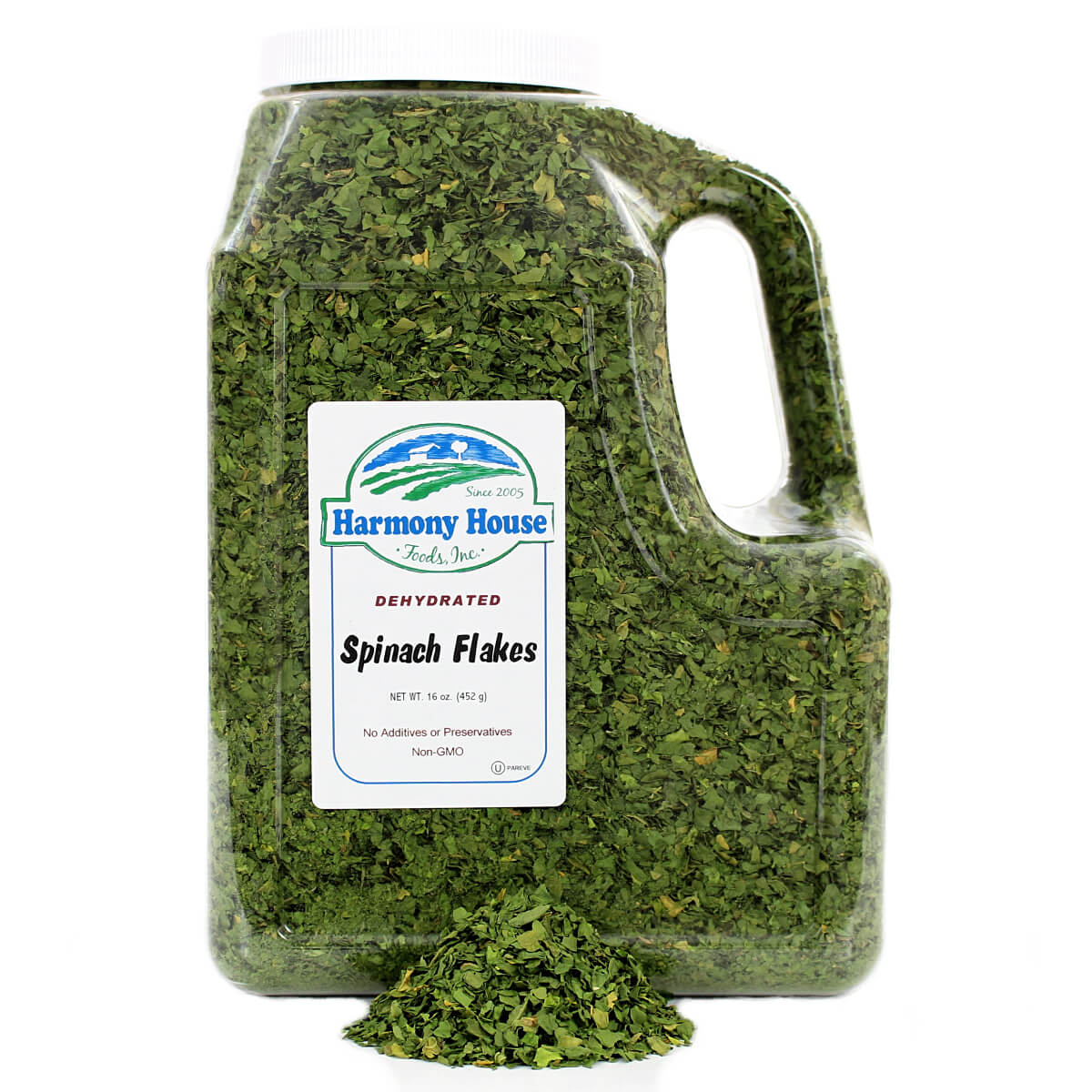 Harmony House Dried Spinach Flakes (16 oz.) - Image 3