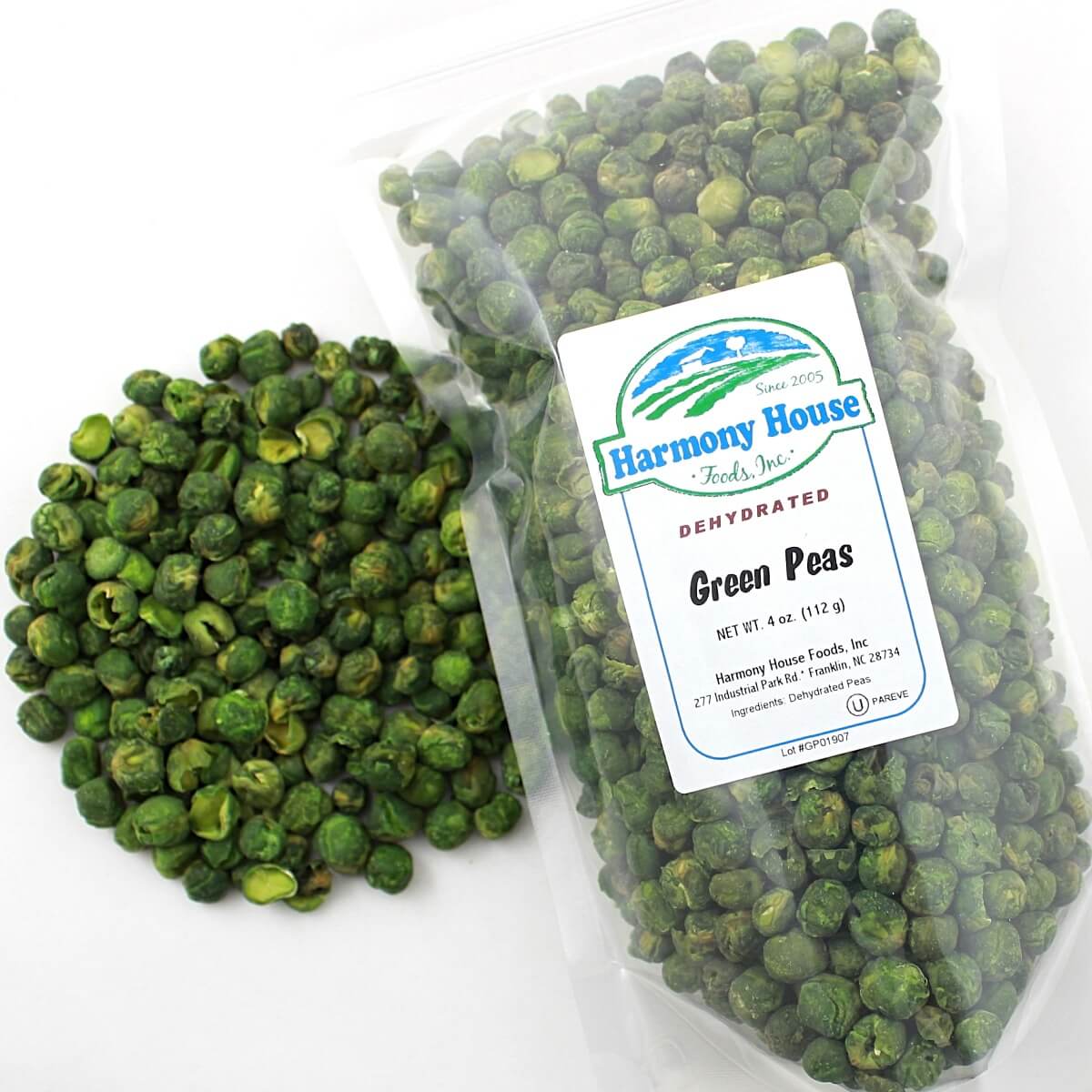Harmony House Dried Sweet Peas (4 oz.) - Image 2
