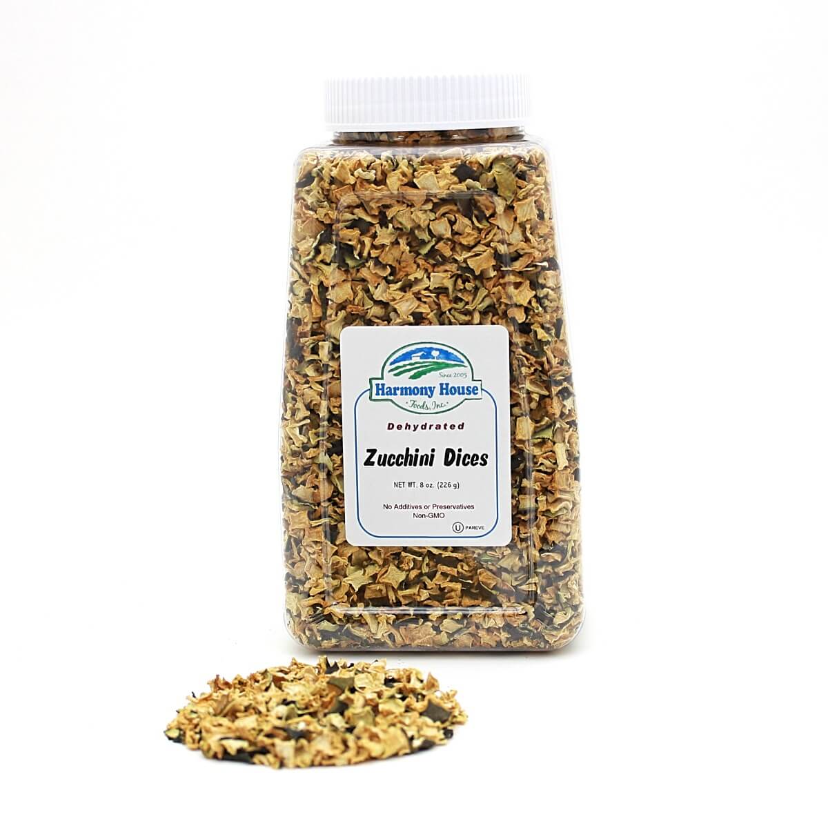 Harmony House Dried Zucchini, Diced (10 oz) - Image 3