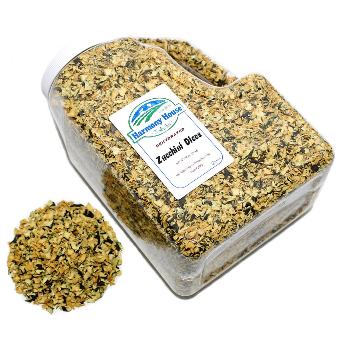 Harmony House Dried Zucchini, Diced (43 oz) - Image 3