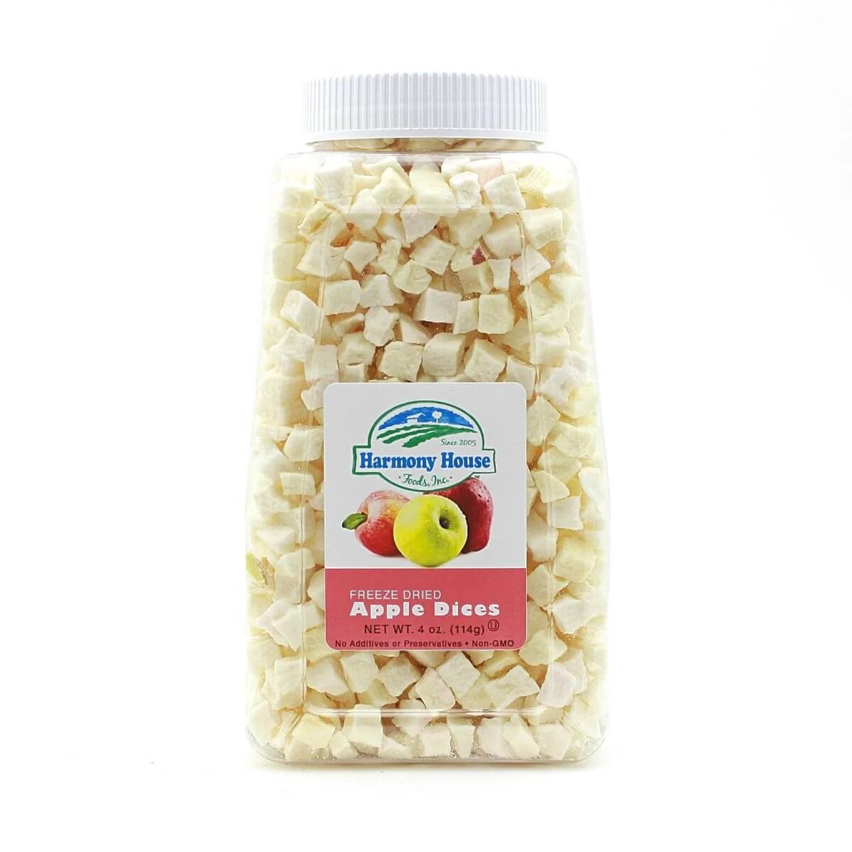 Harmony House Freeze-Dried Apple Dices (4 oz.)