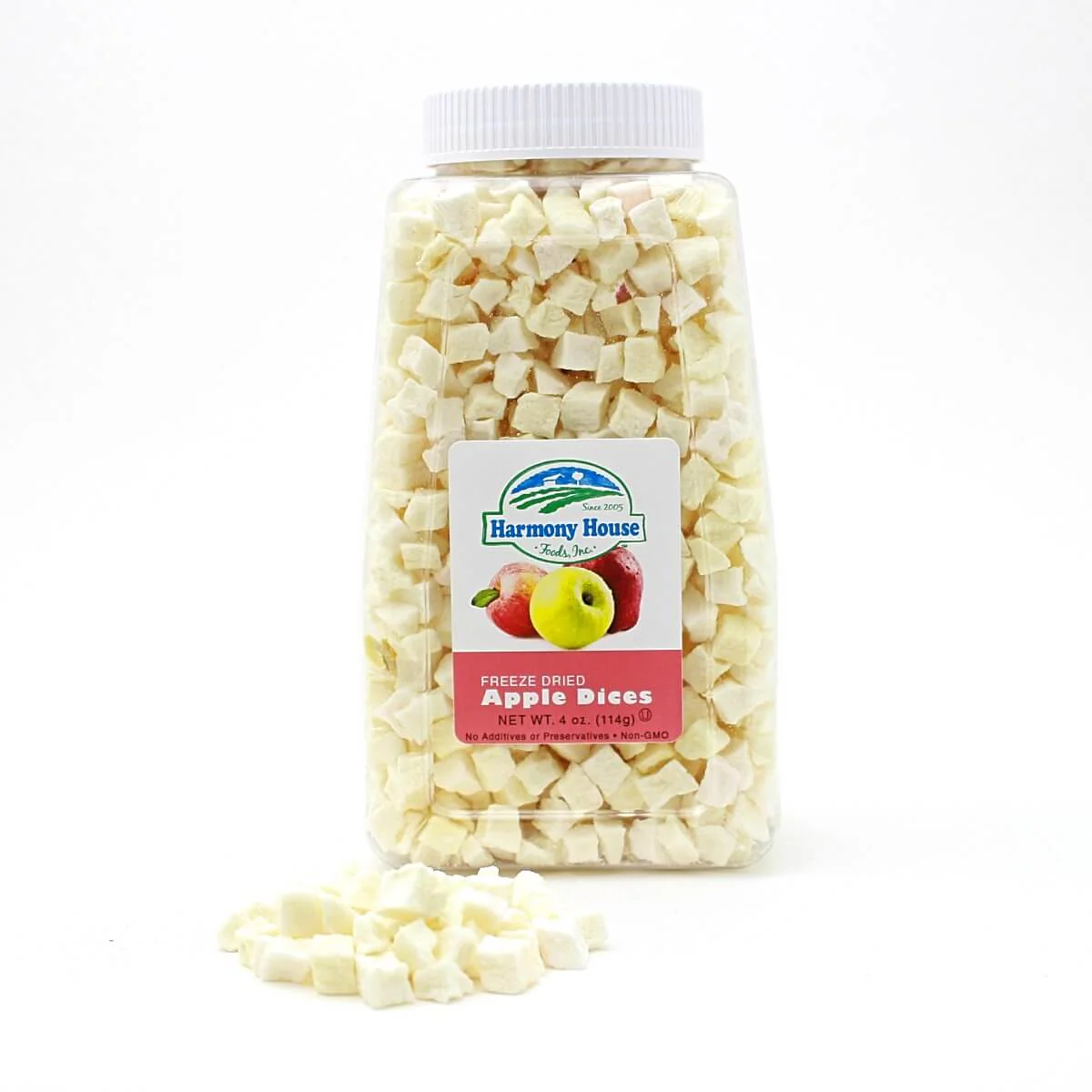 Harmony House Freeze-Dried Apple Dices (4 oz.) - Image 2