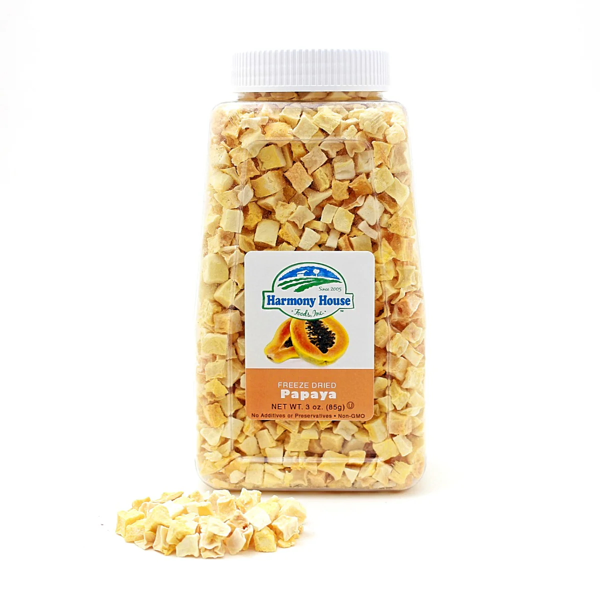 Harmony House Freeze Dried Papaya (3 oz.) - Image 3
