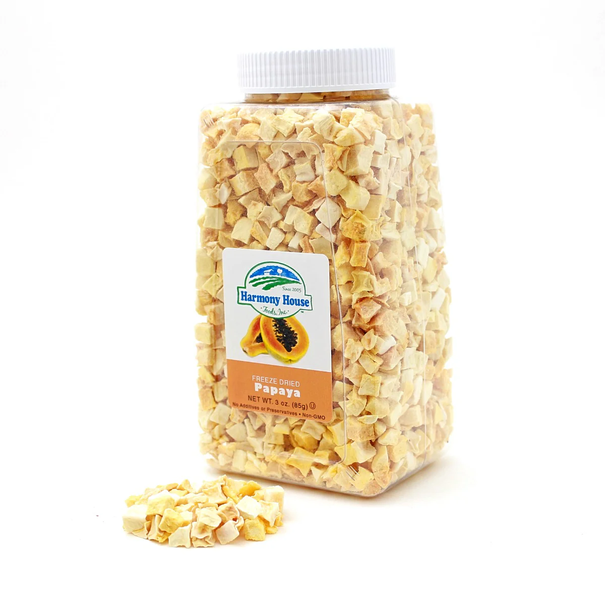Harmony House Freeze Dried Papaya (3 oz.) - Image 4