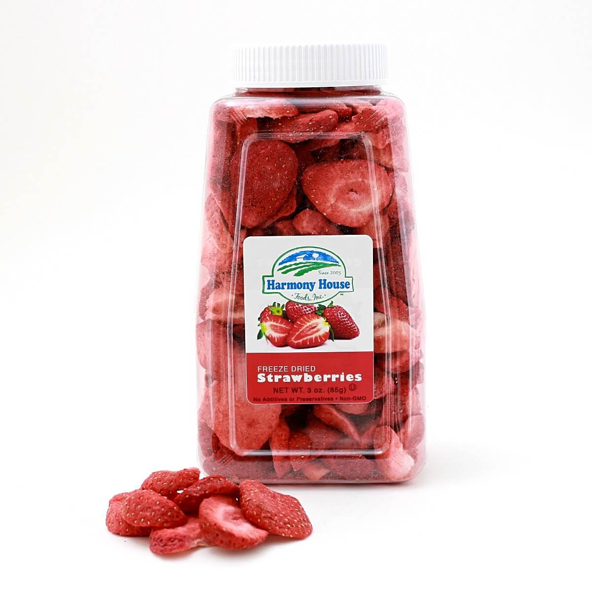 Harmony House Freeze Dried Strawberries, Sliced (3 oz.) - Image 3