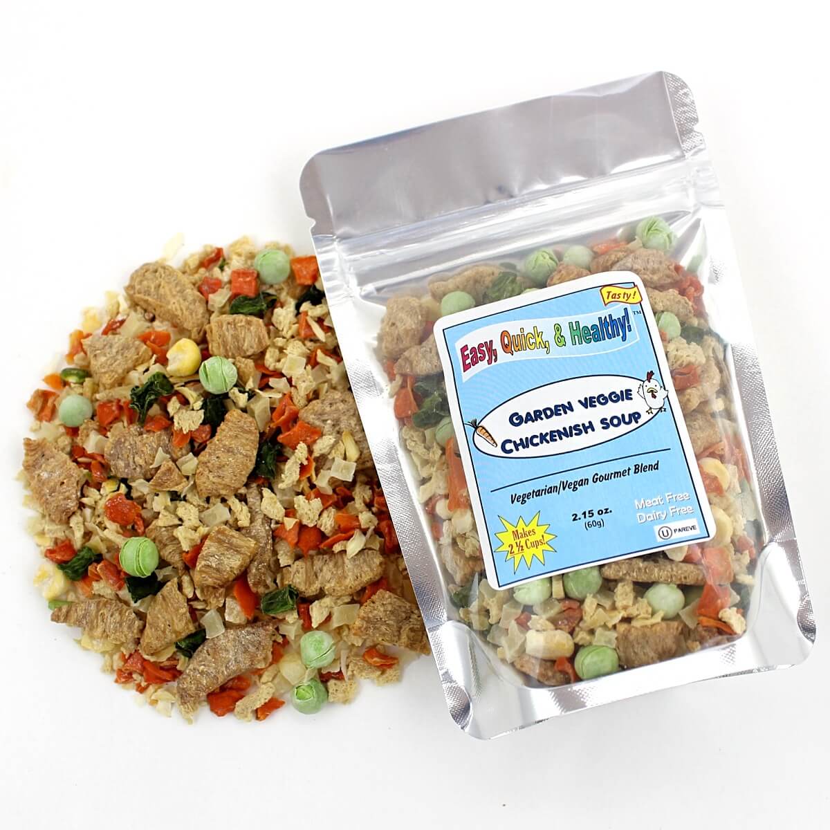 Harmony House Garden Veggie Chickenish Soup (2.15 oz) - Image 3
