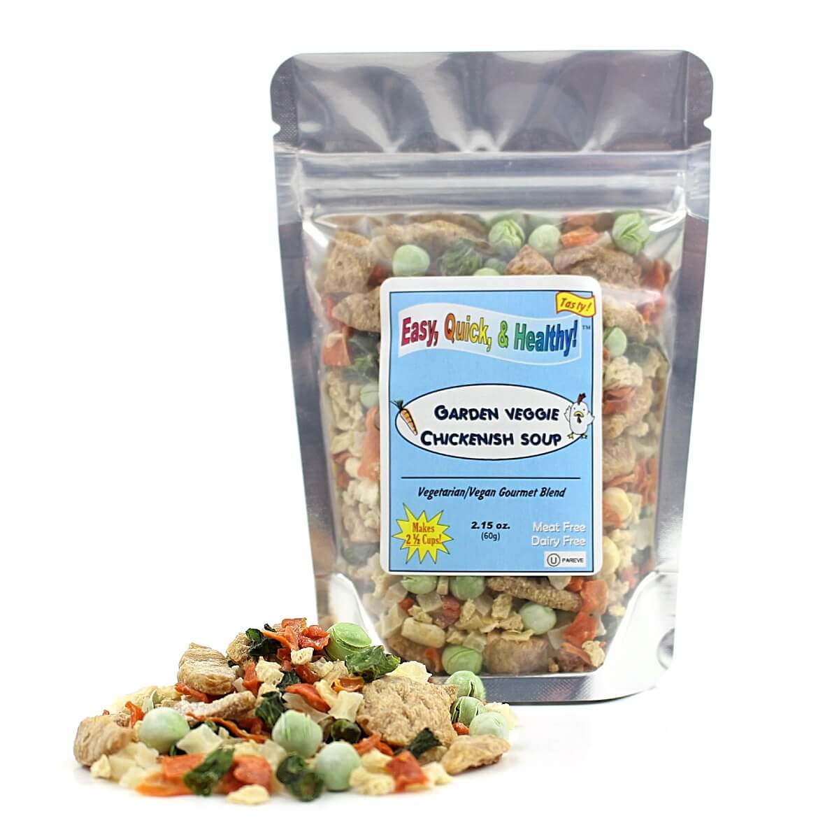 Harmony House Garden Veggie Chickenish Soup (2.15 oz) - Image 5
