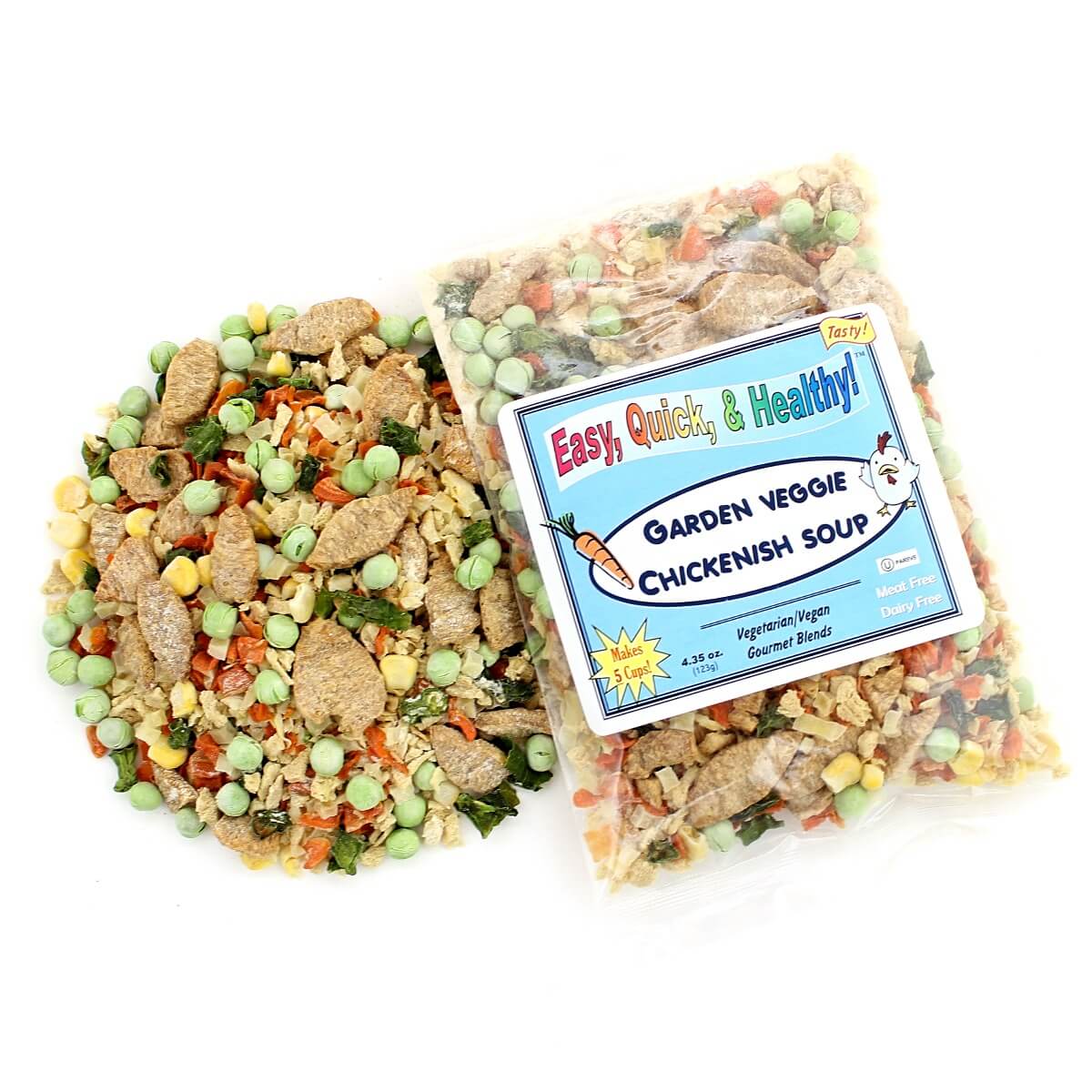 Harmony House Garden Veggie Chickenish Soup (4.35 oz) - Image 3