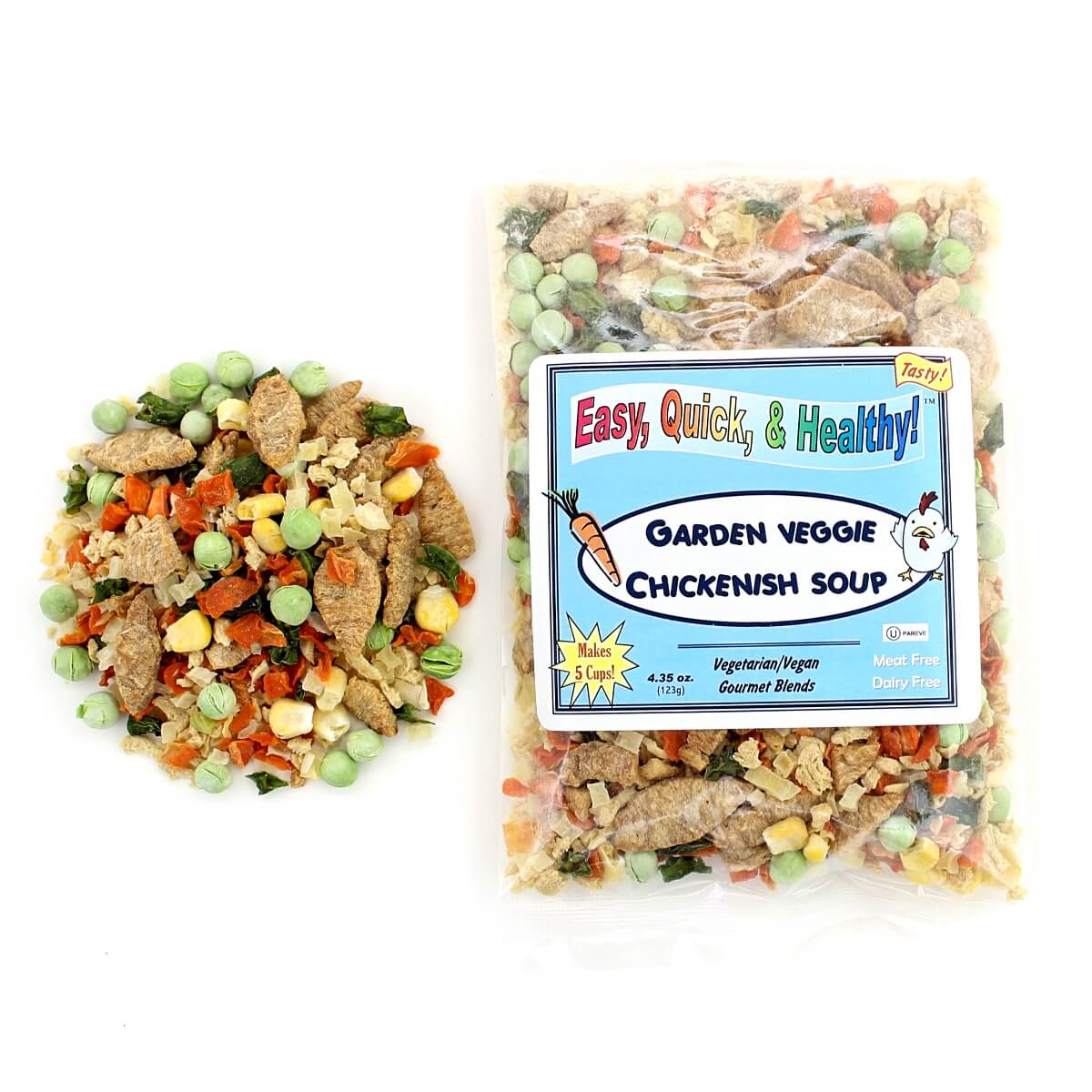 Harmony House Garden Veggie Chickenish Soup (4.35 oz) - Image 4