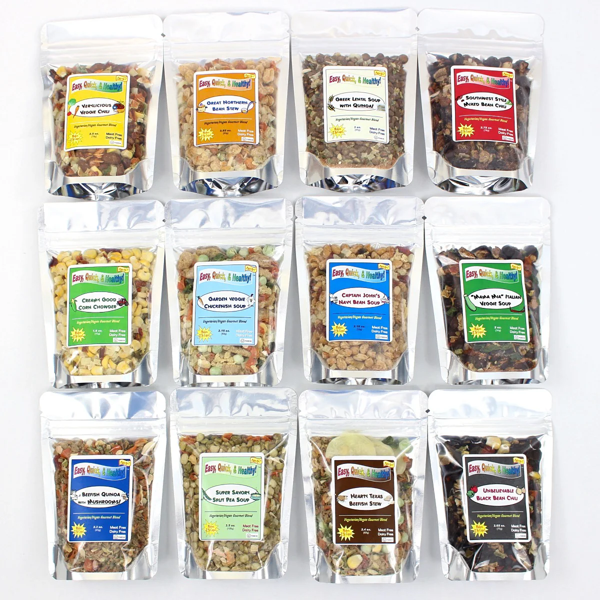 Harmony House Gourmet Soup and Chili Blend Sampler (12 ct) - Image 15