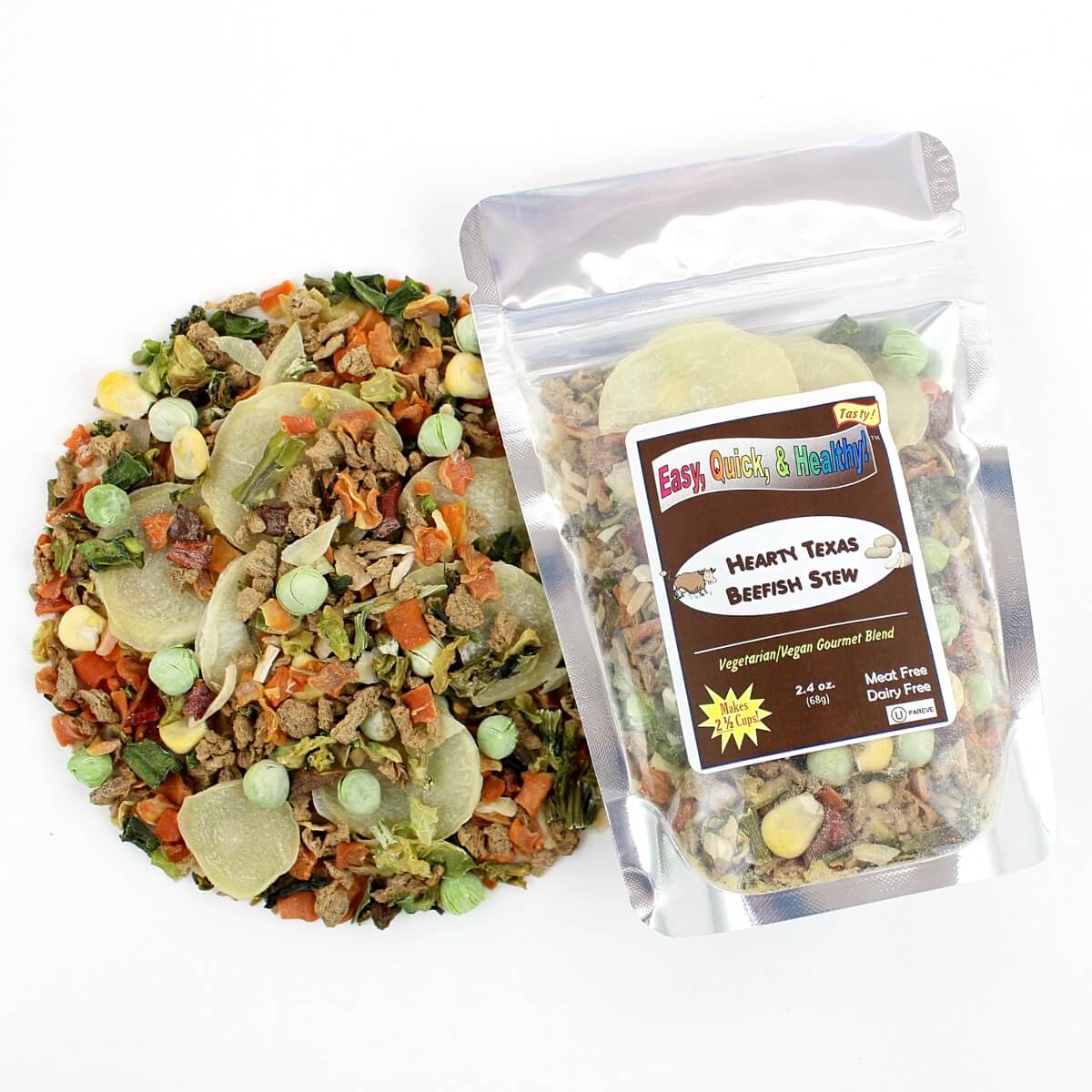 Harmony House Hearty Texas Beefish Stew (2.4 oz) - Image 3
